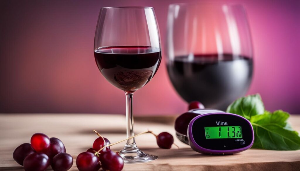 red wine and blood sugar levels