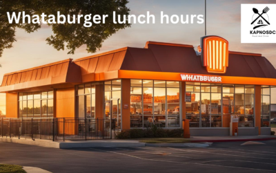 What time does Whataburger start serving lunch [2024]