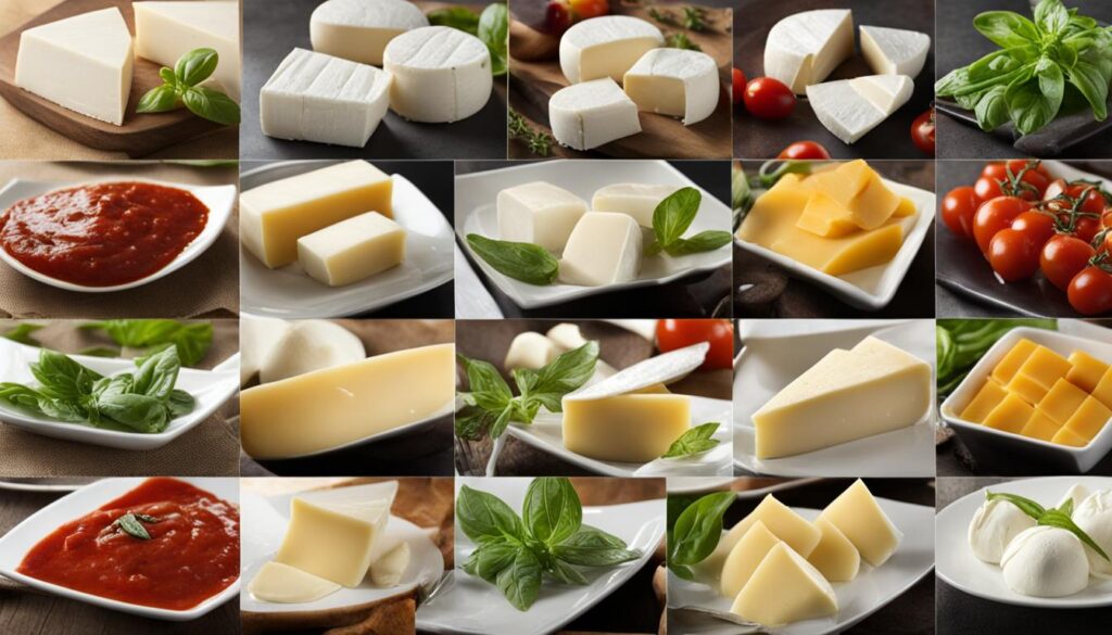 criteria for selecting mozzarella cheese