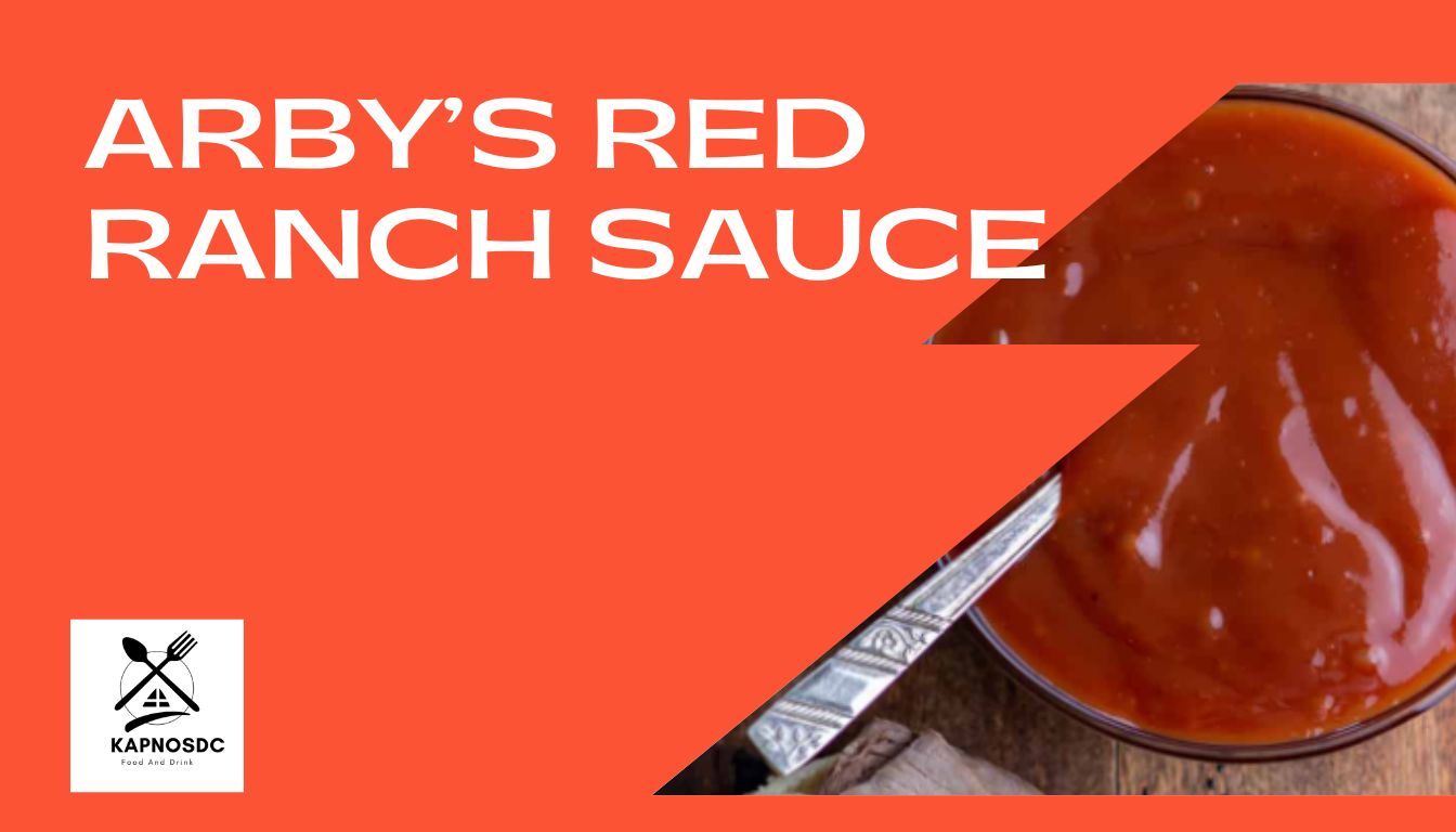 Arby's red ranch sauce