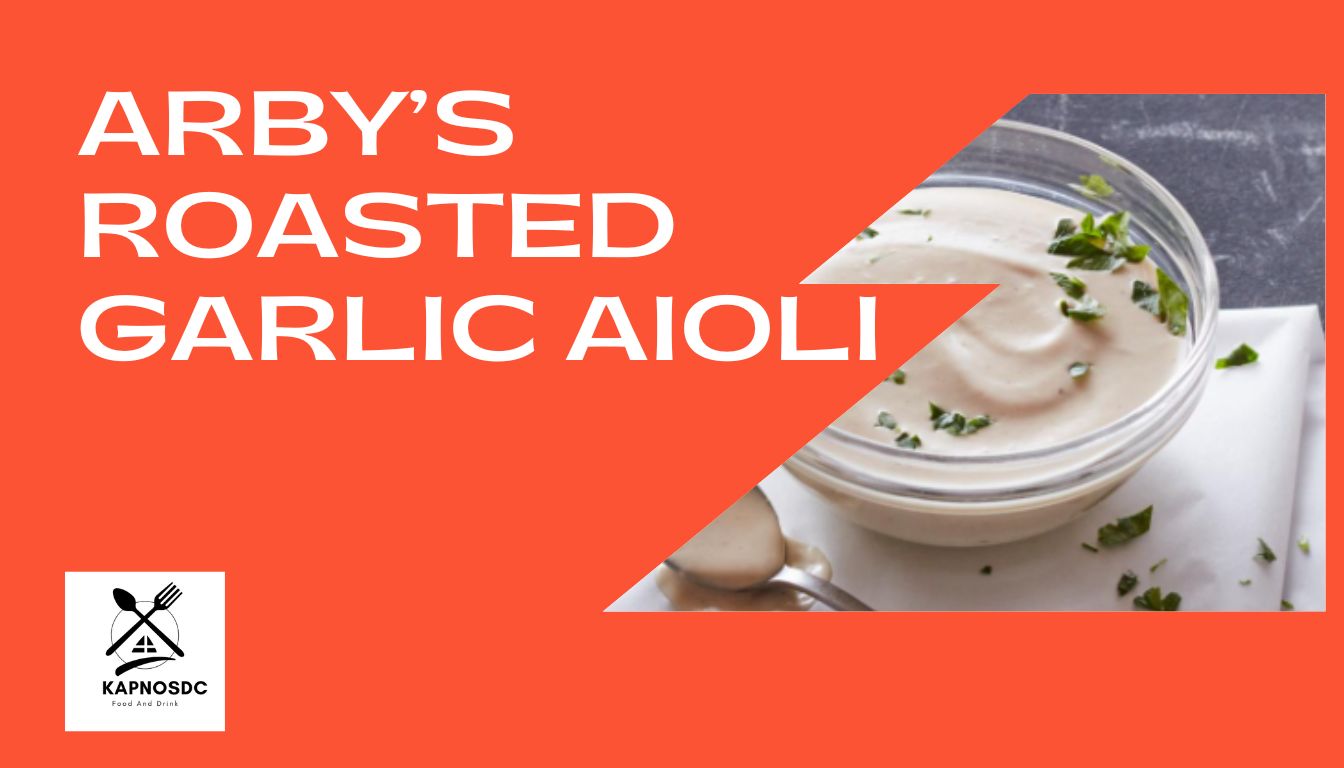 Roasted garlic Aioli
