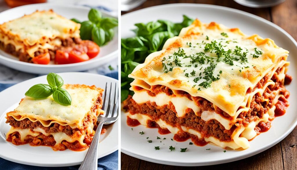 pastitsio vs lasagna