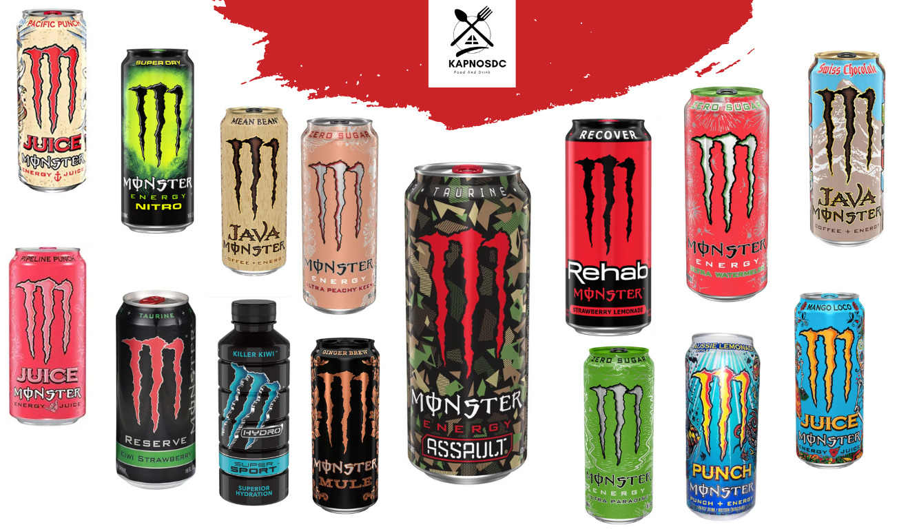 Top 16 Monster energy flavors