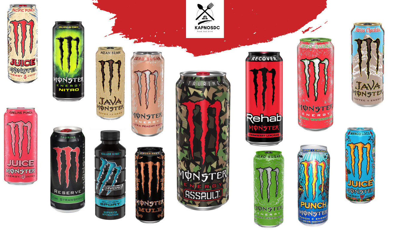List Of All Monster Energy Drink Flavors Monster Energy And Lando