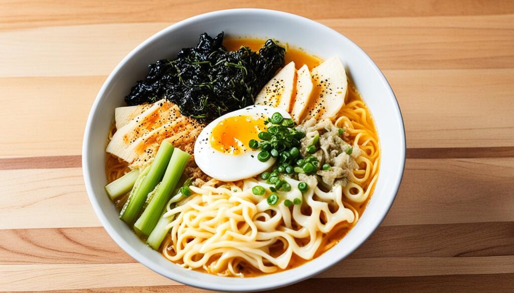 cheese ramen topping