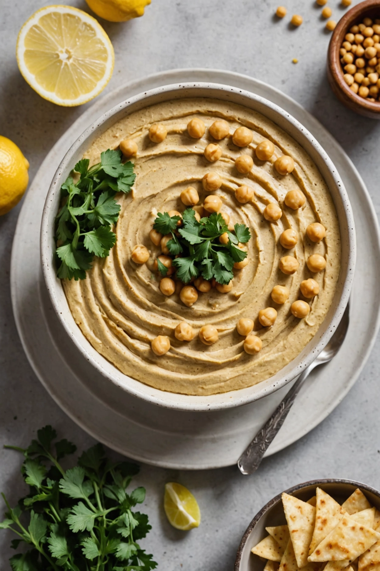 1. Classic Chickpea Hummus