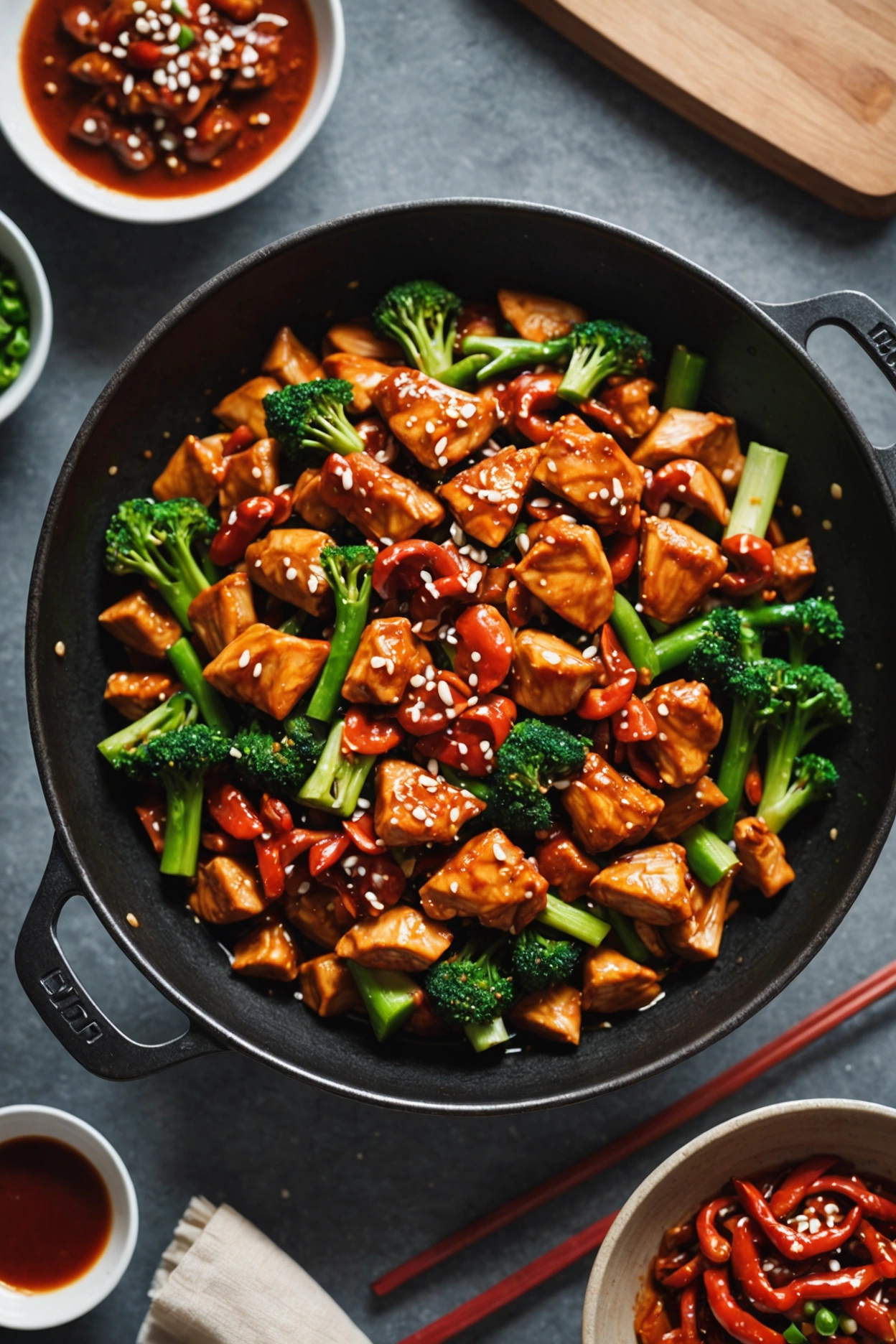 1. Gochujang Chicken Stir-Fry