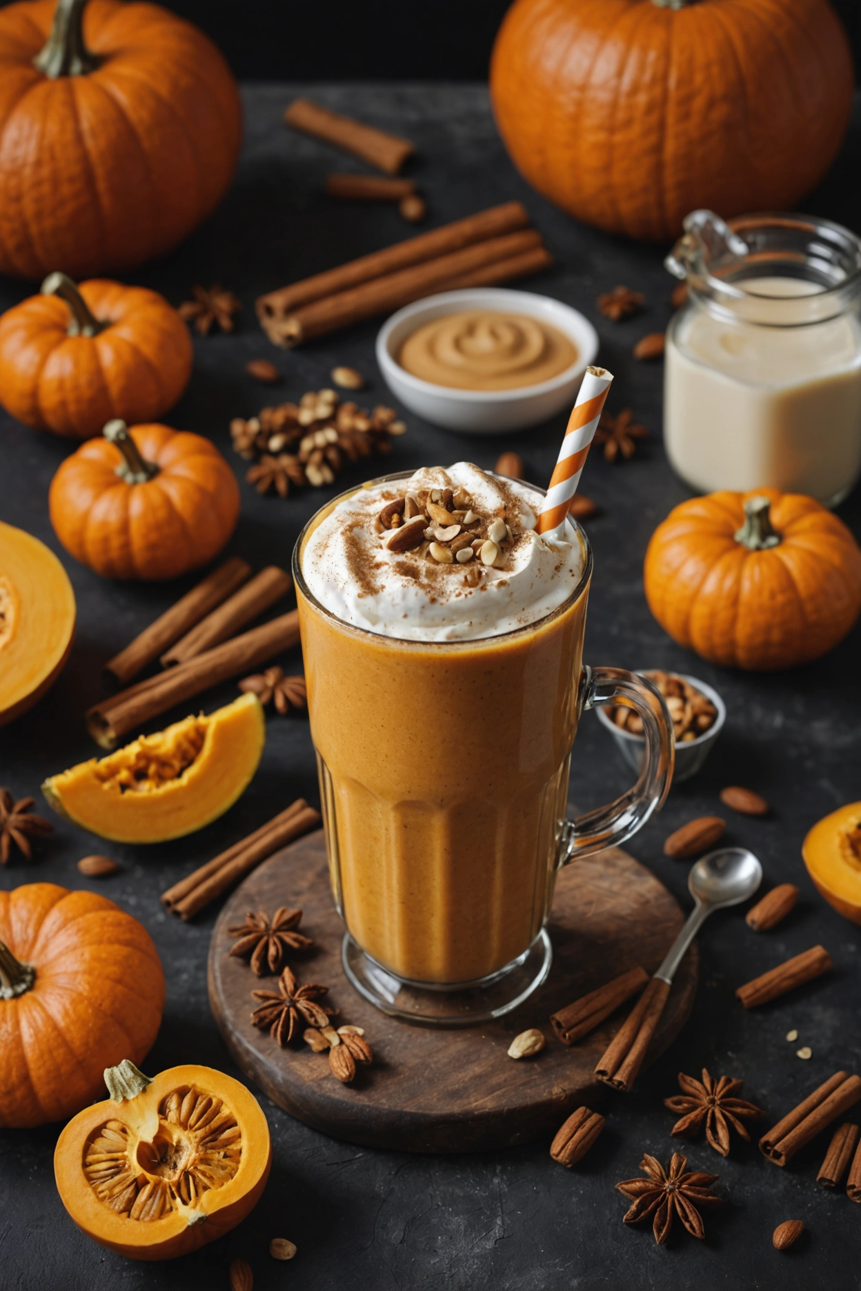 1. Pumpkin Spice Fall Smoothie