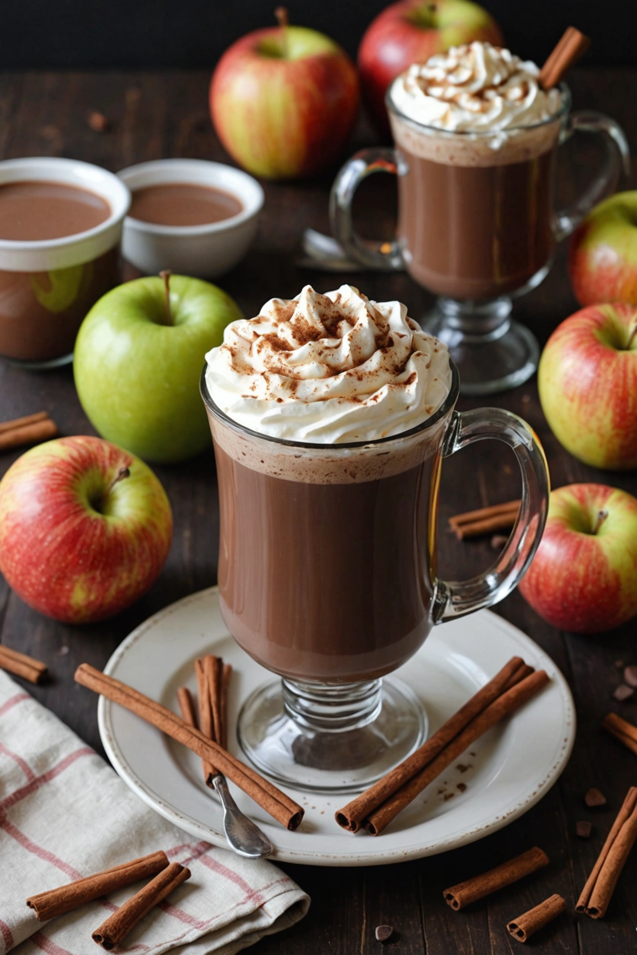 10. Apple Cider Fall Hot Chocolate