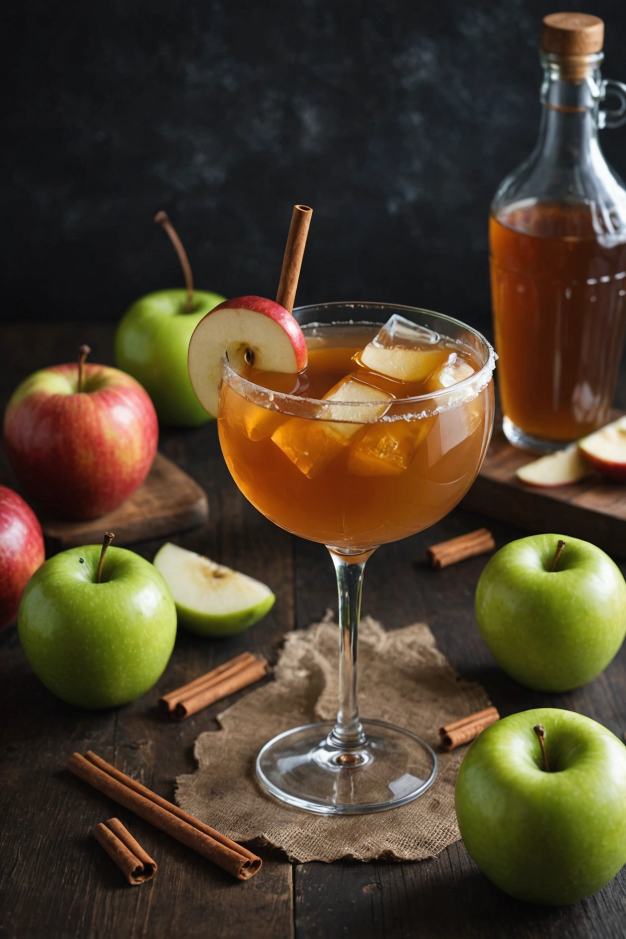 10. Caramel Apple Fall Cocktail