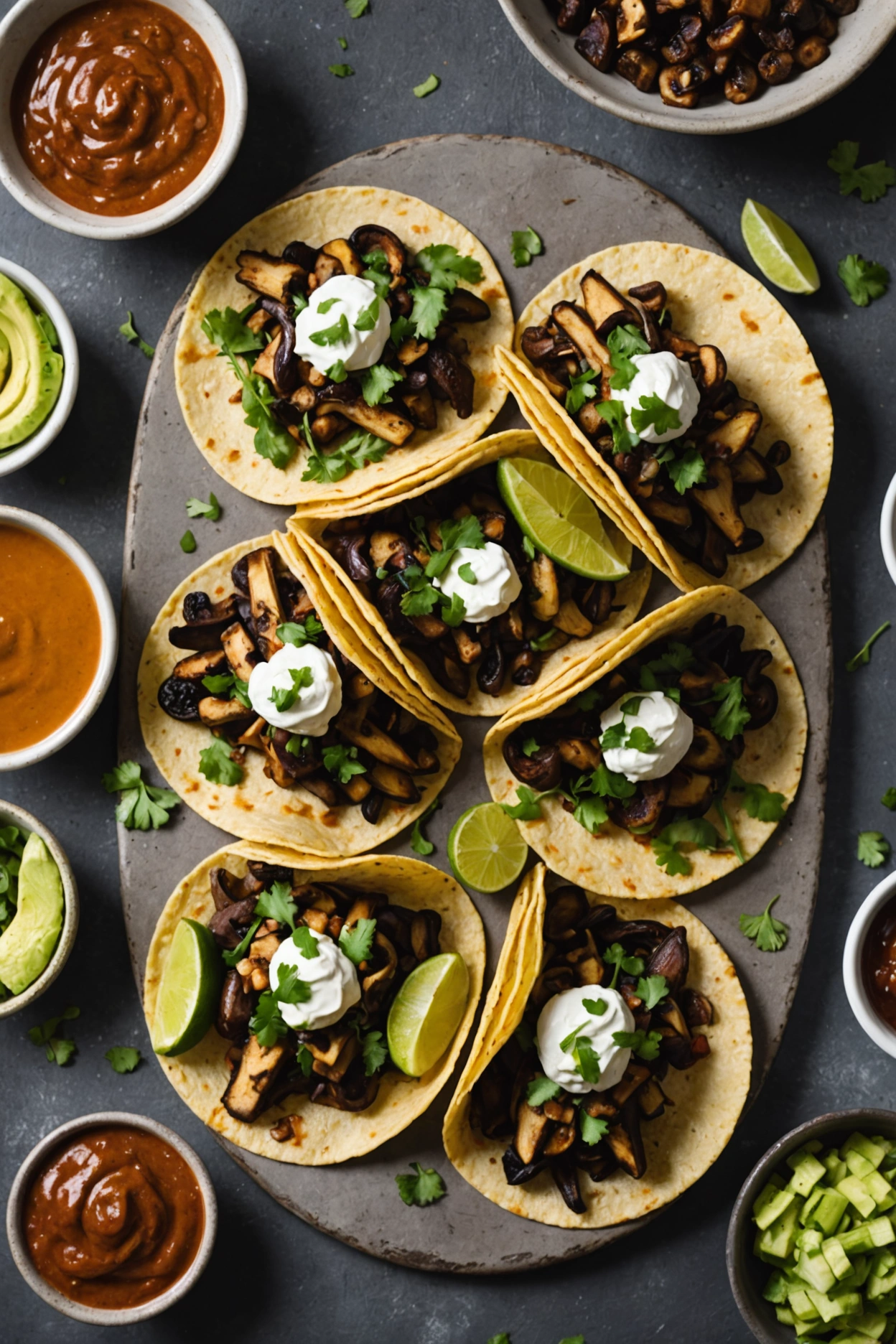 10. Chipotle Mushroom Vegan Tacos