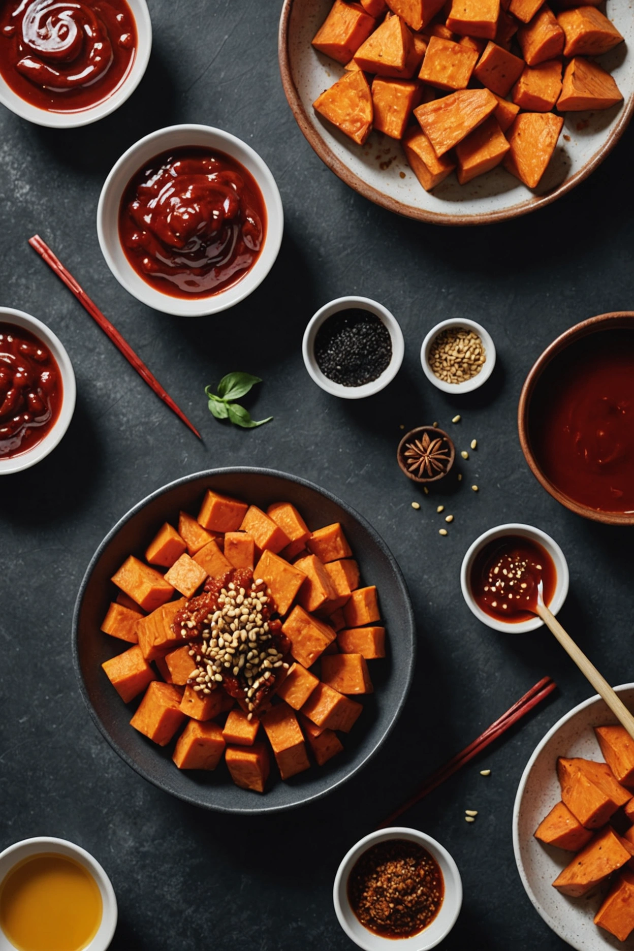 10. Gochujang Sweet Potato