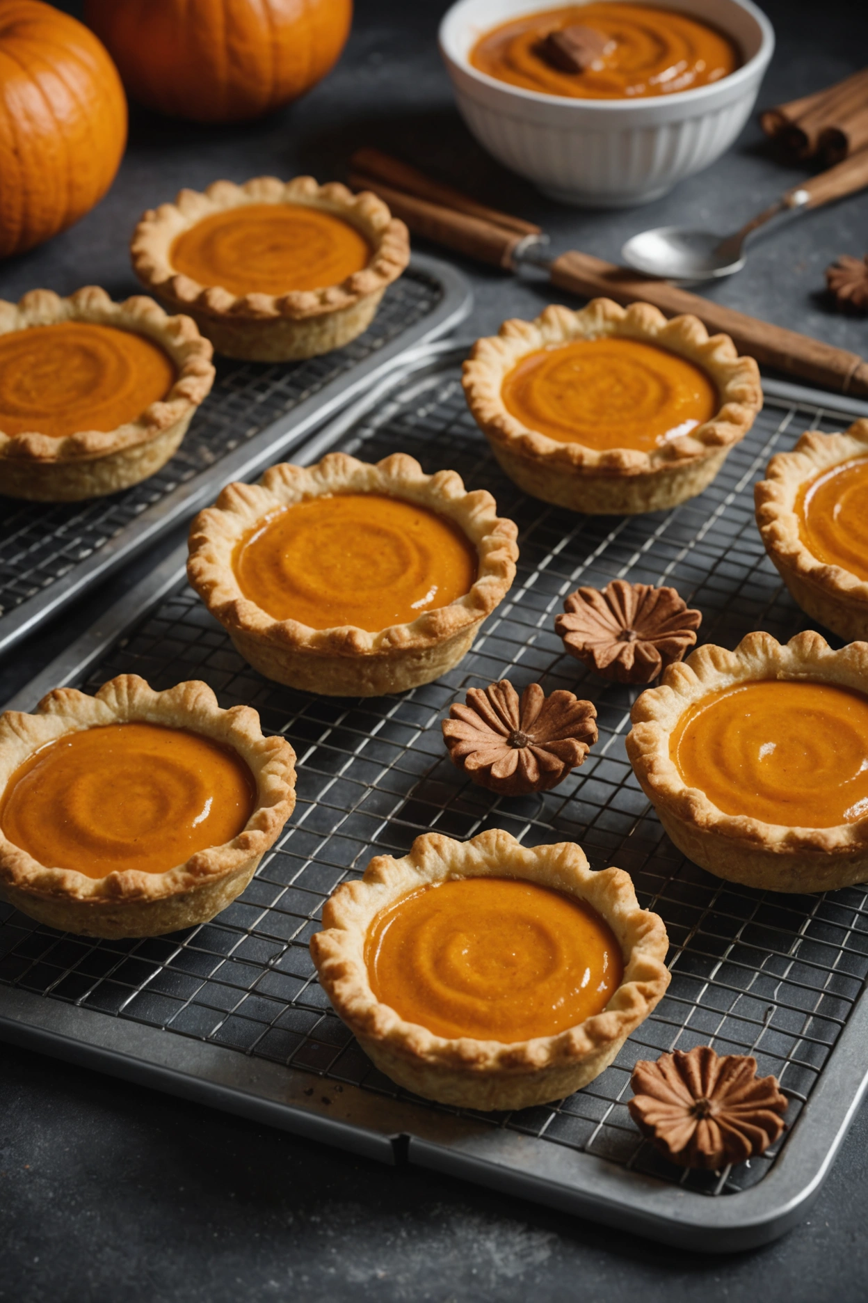 11. Mini Pumpkin Pies