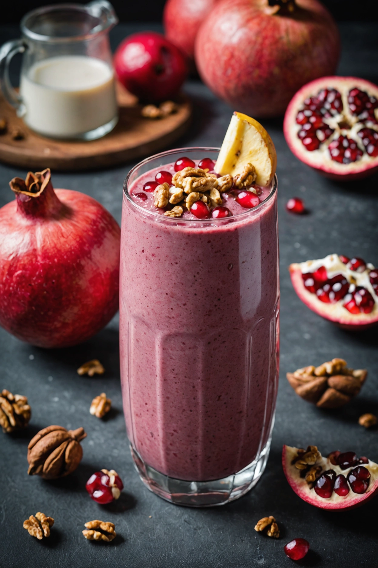 11. Pomegranate Walnut Fall Smoothie