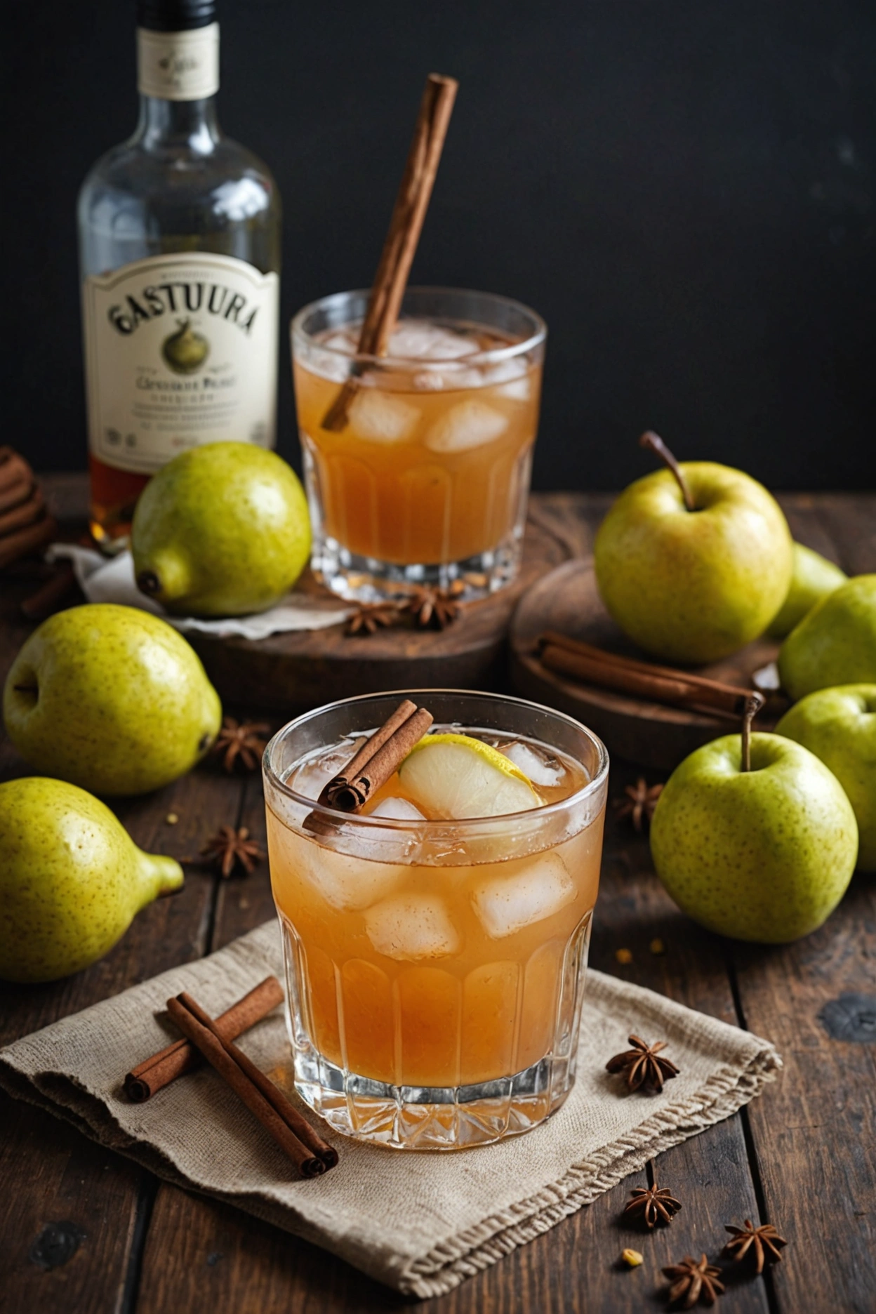 11. Spiced Pear Fall Cocktail