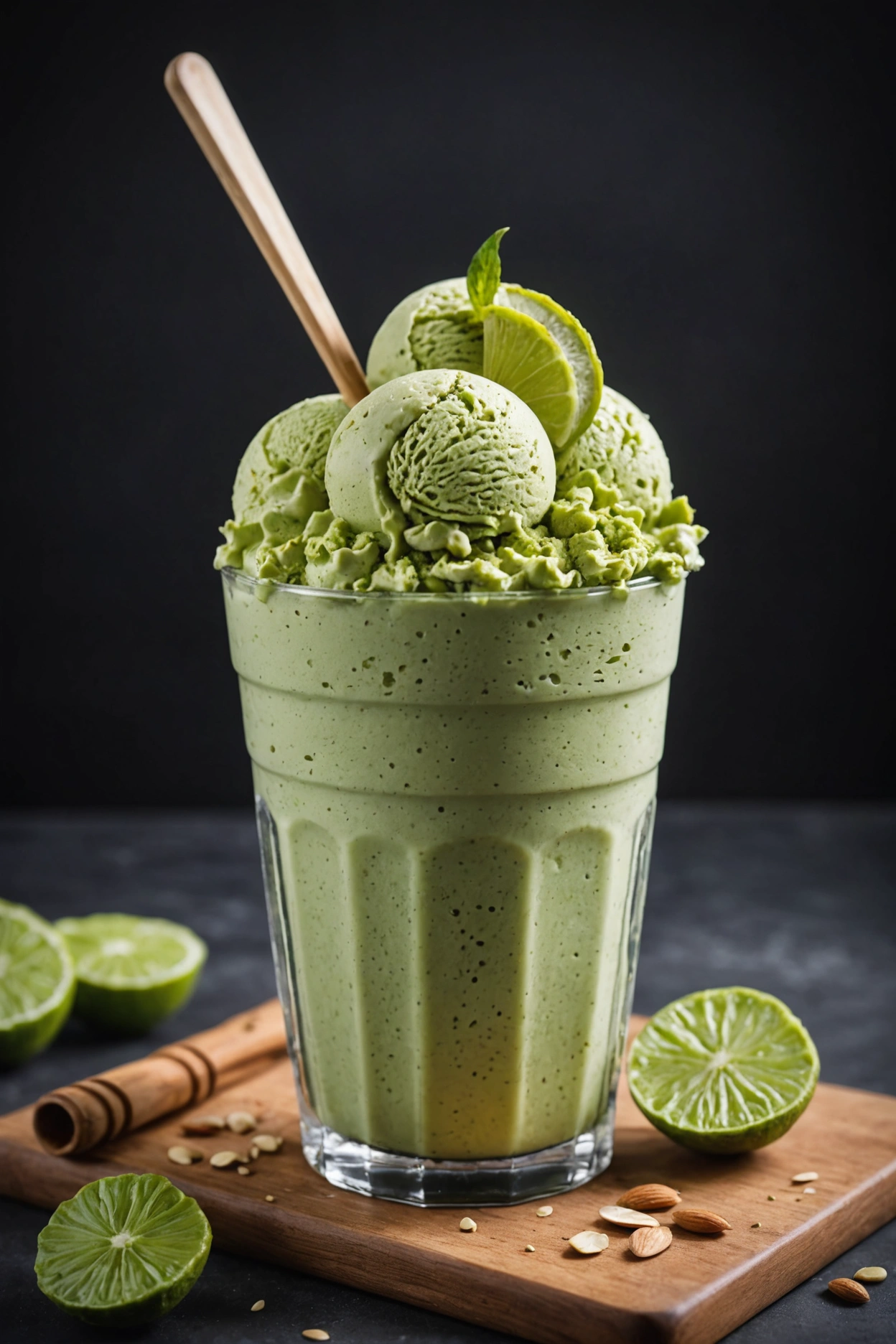 12. Matcha Green Tea Ninja Creami Protein Ice Cream