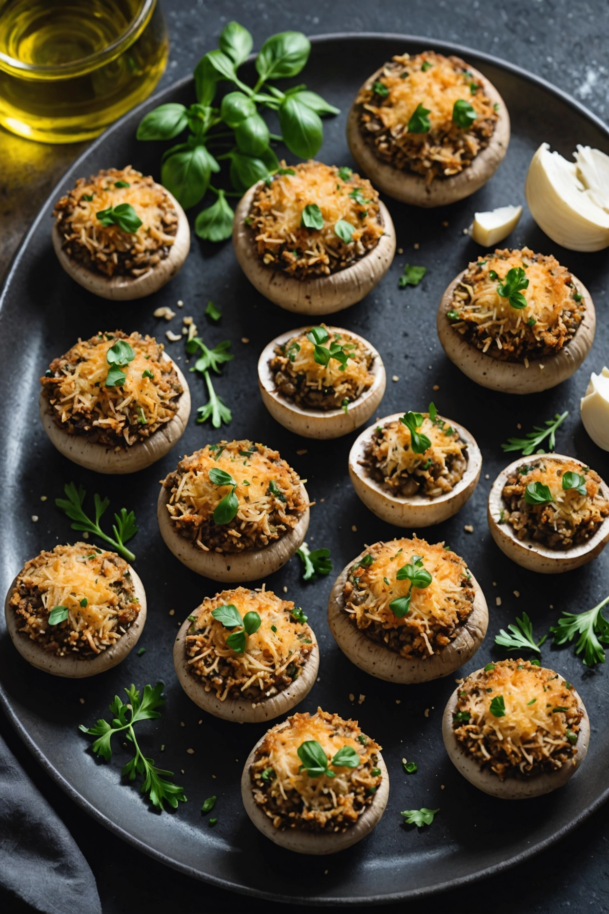 12. Stuffed Mushrooms