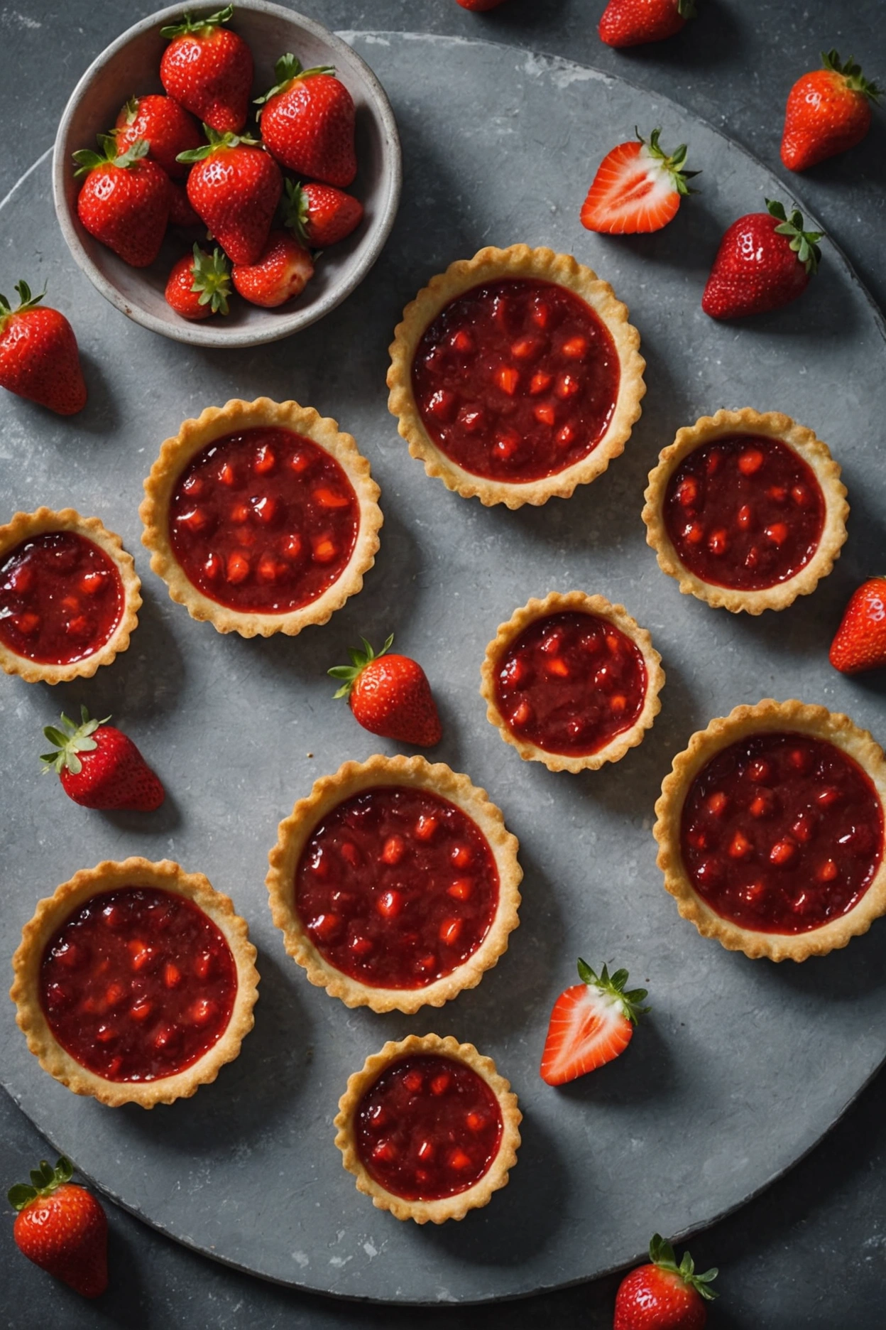 13. Strawberry Jam Tarts