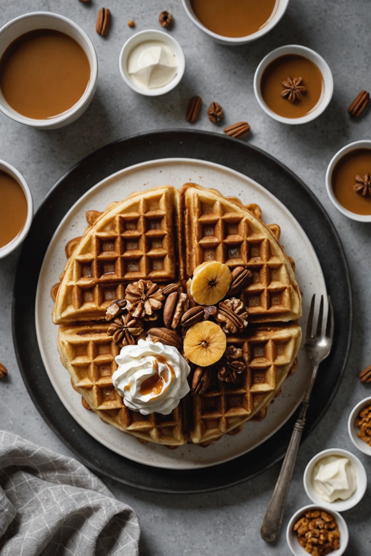 14. Nutmeg Waffles