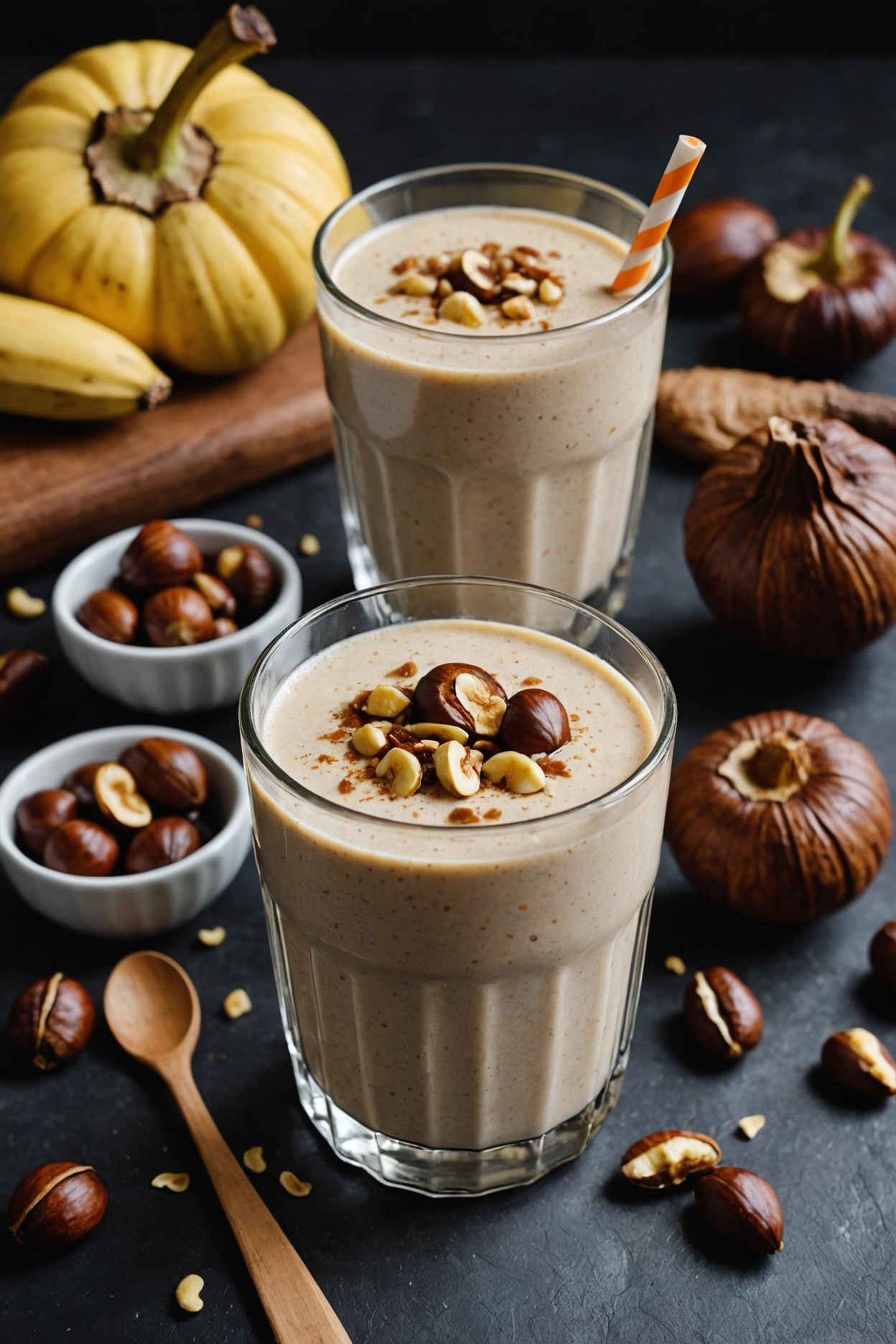 14. Vanilla Chestnut Fall Smoothie