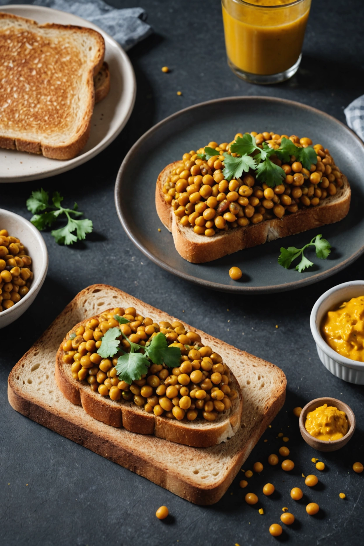 15. Curried Beans on Toast