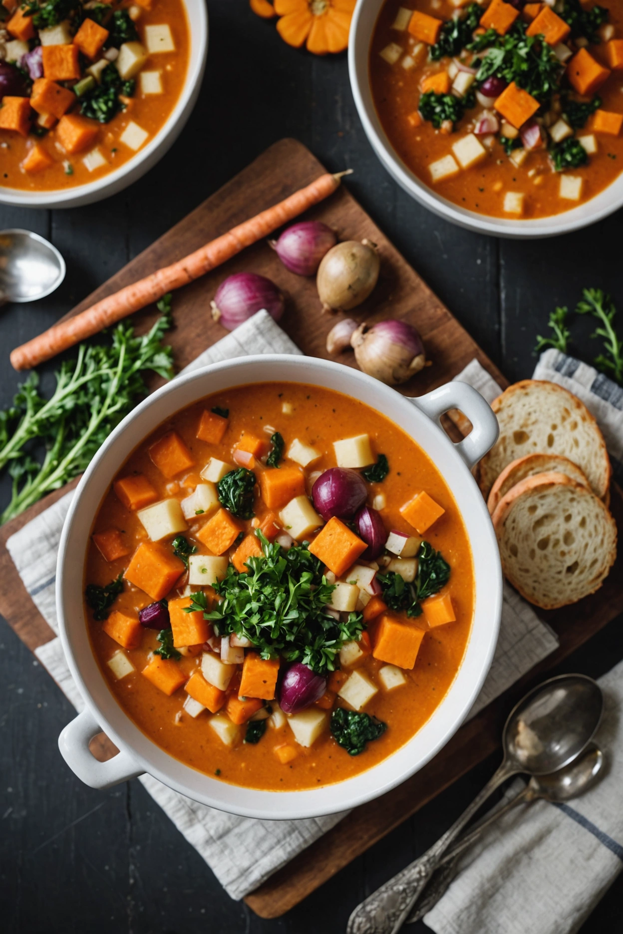 17. Root Vegetable Medley Fall Soup