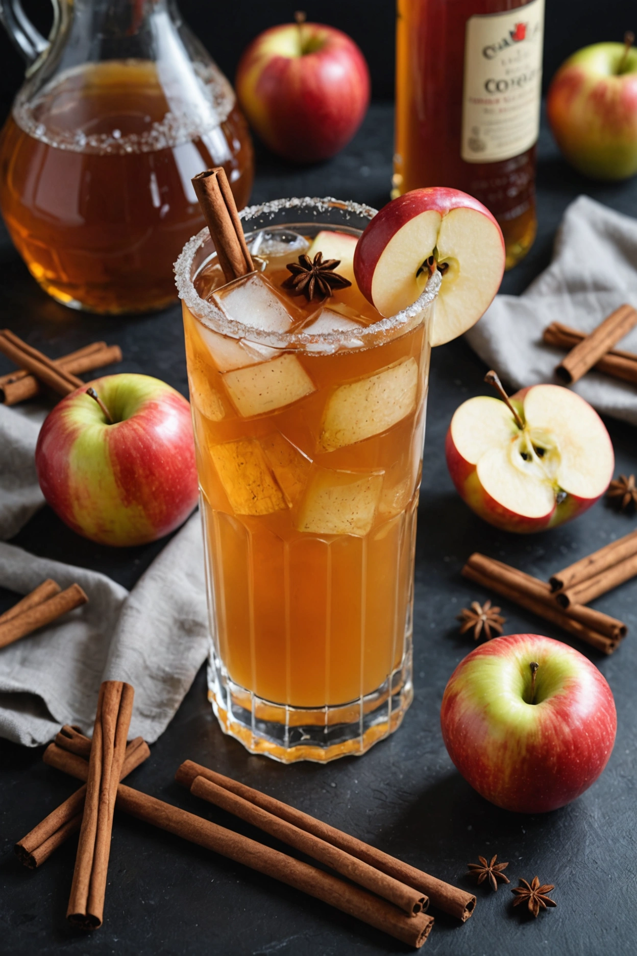 2. Apple Cider Fall Cocktail