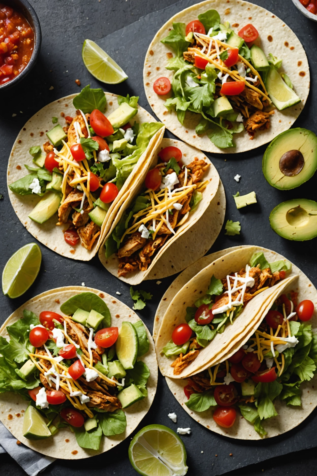 2. Chicken Tacos