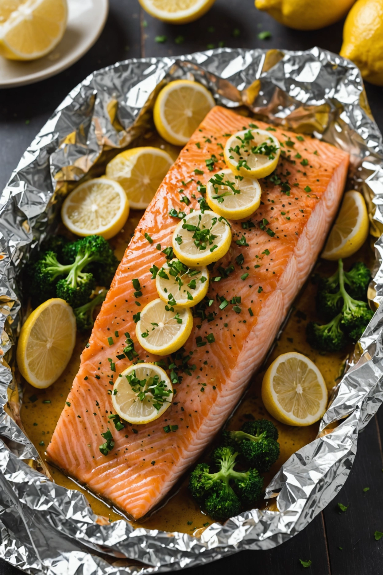 2. Honey Dijon Baked Salmon