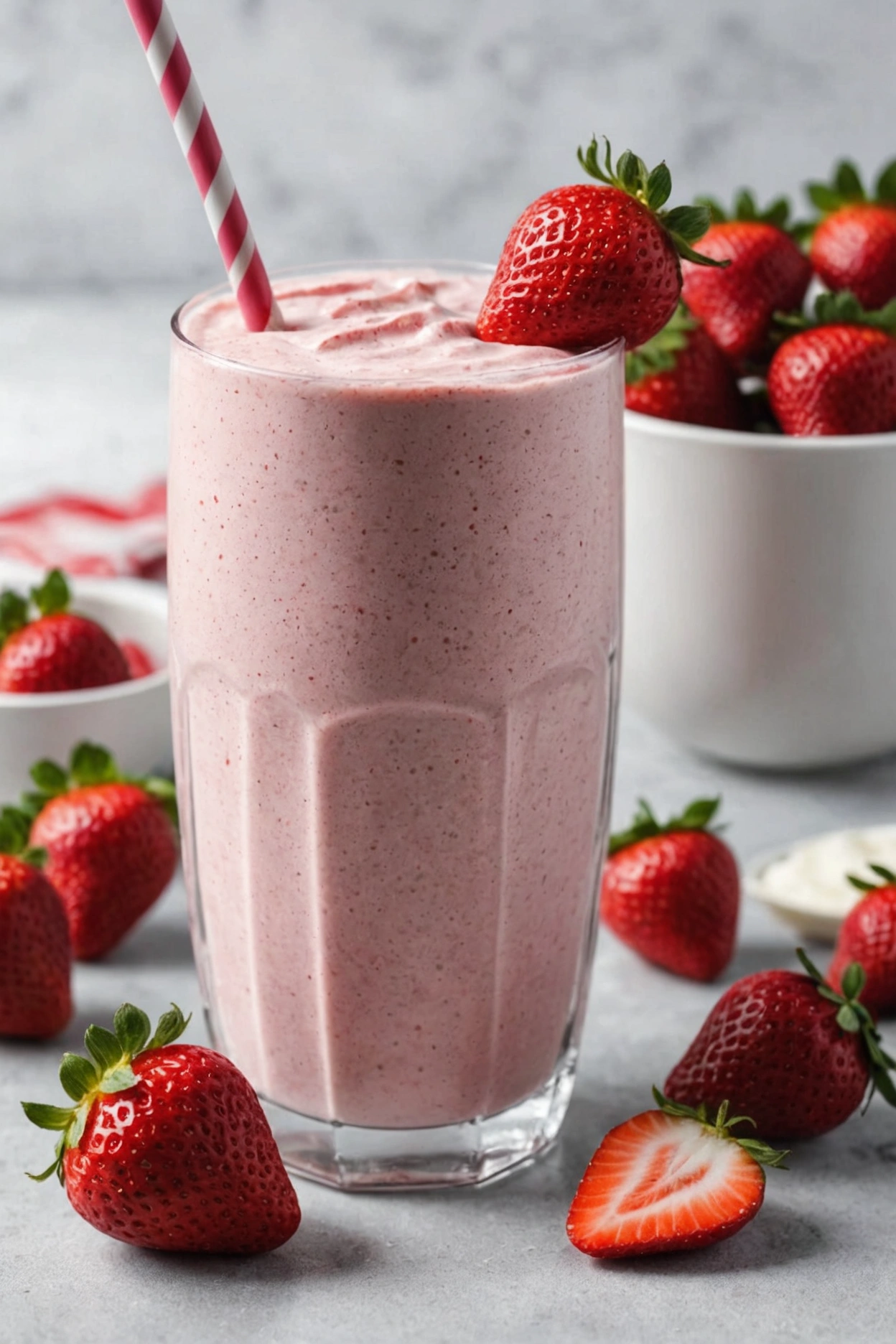 2. Strawberry Protein Shake