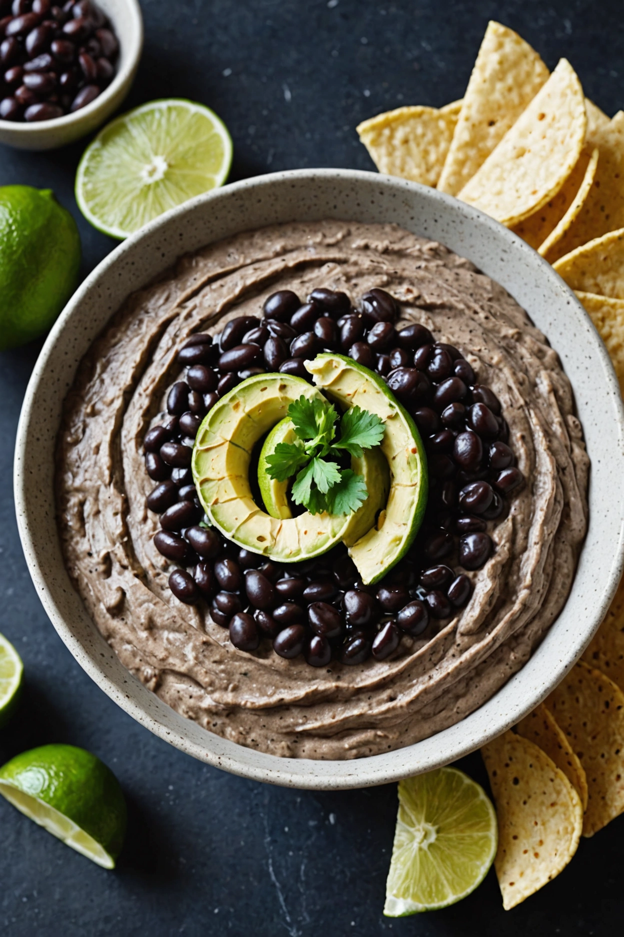 3. Black Bean Hummus