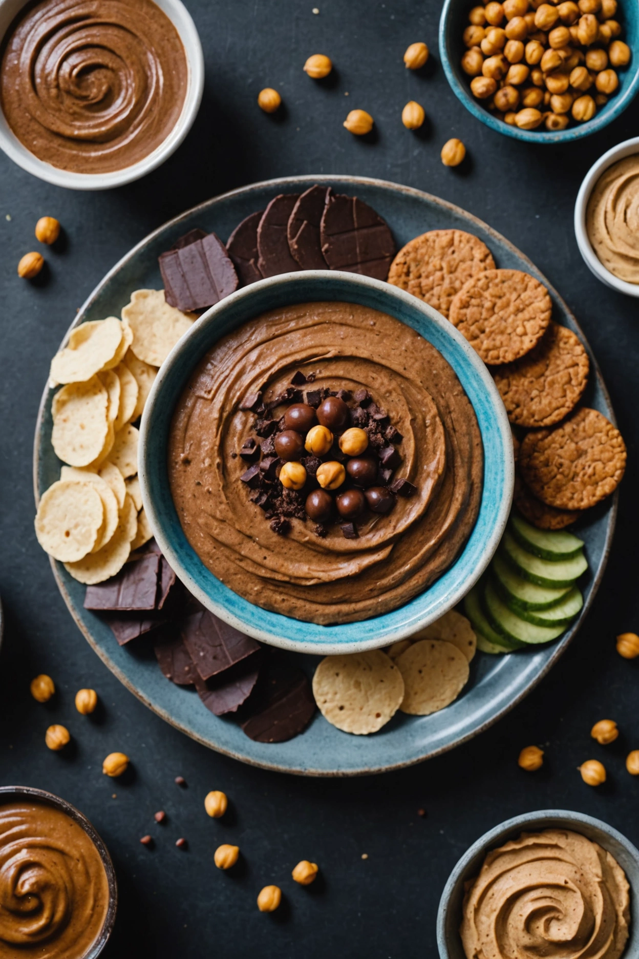 3. Brownie Batter Hummus