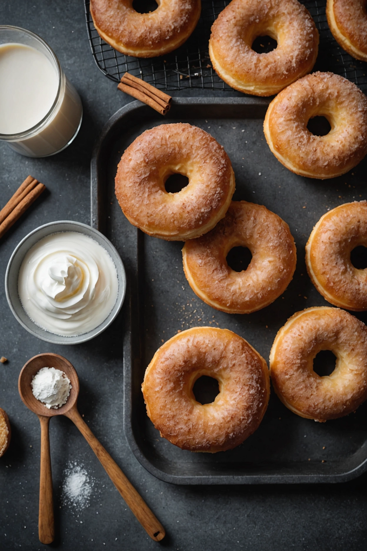 3. Cinnamon Sugar Donuts