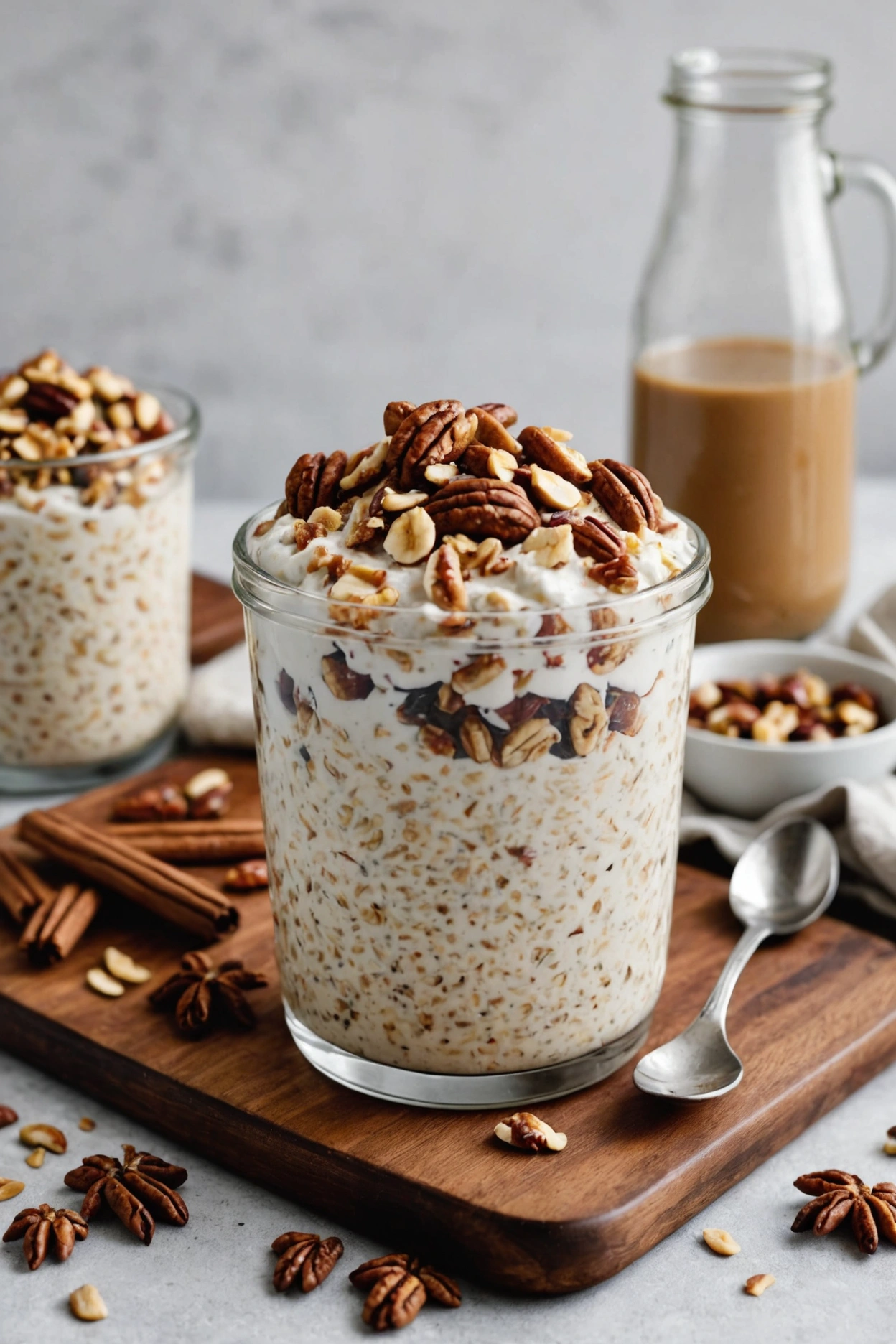 3. Maple Pecan Overnight Oats