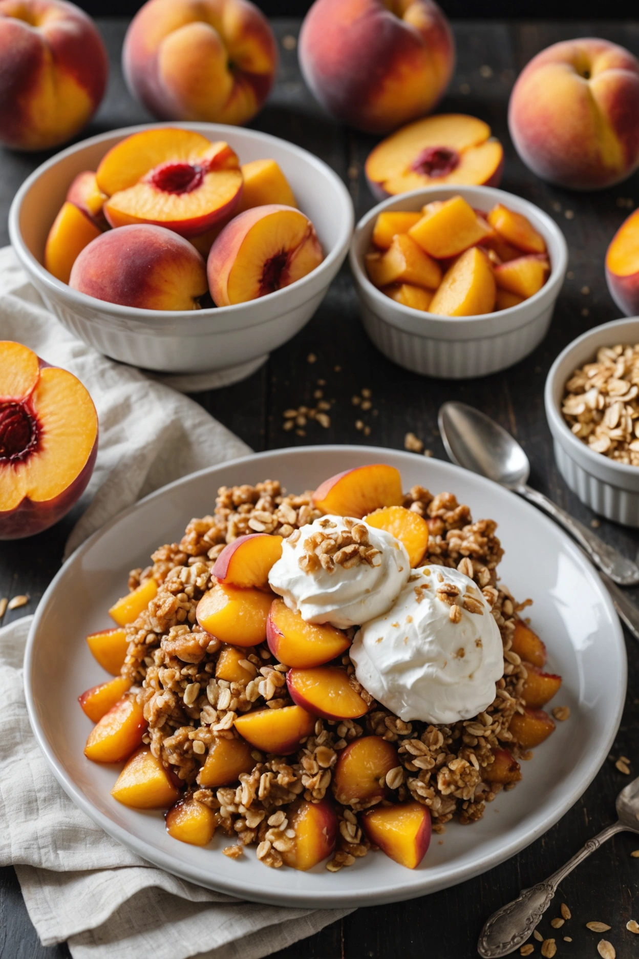 3. Peach Crisp