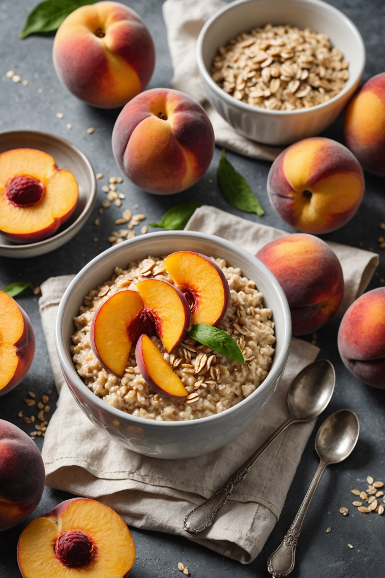 3. Peach Oatmeal