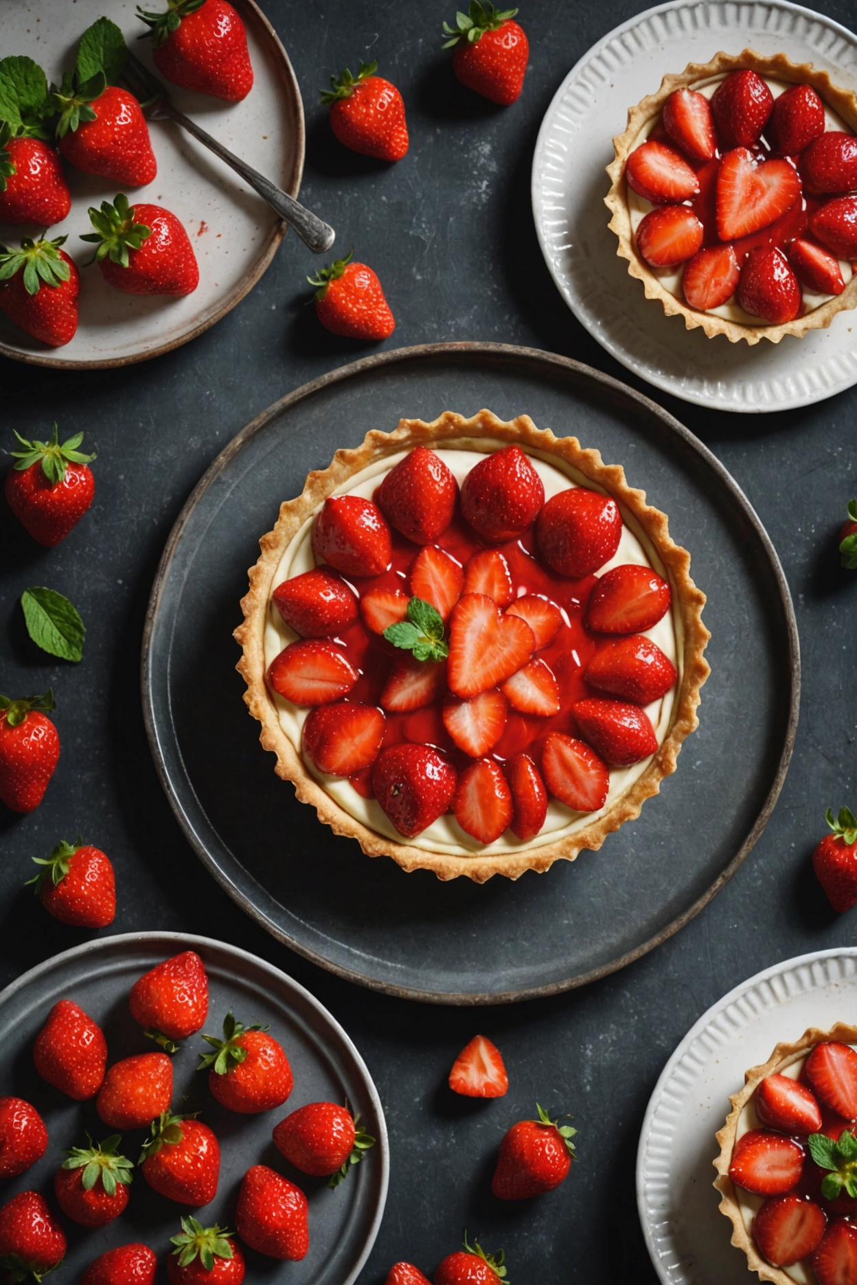 3. Strawberry Tart