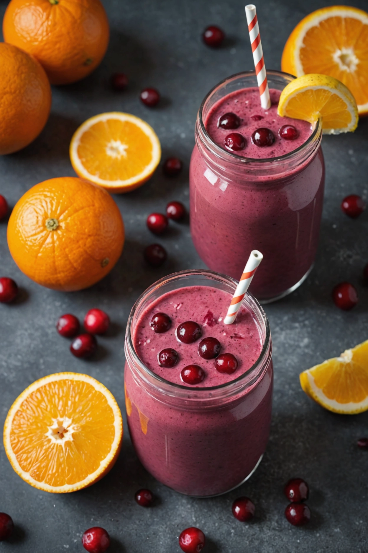 4. Cranberry Orange Fall Smoothie