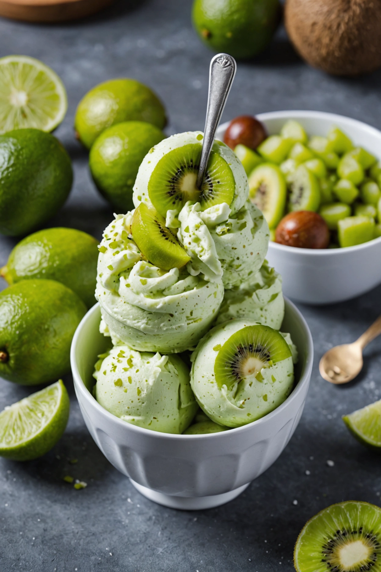 4. Kiwi Lime Gelato