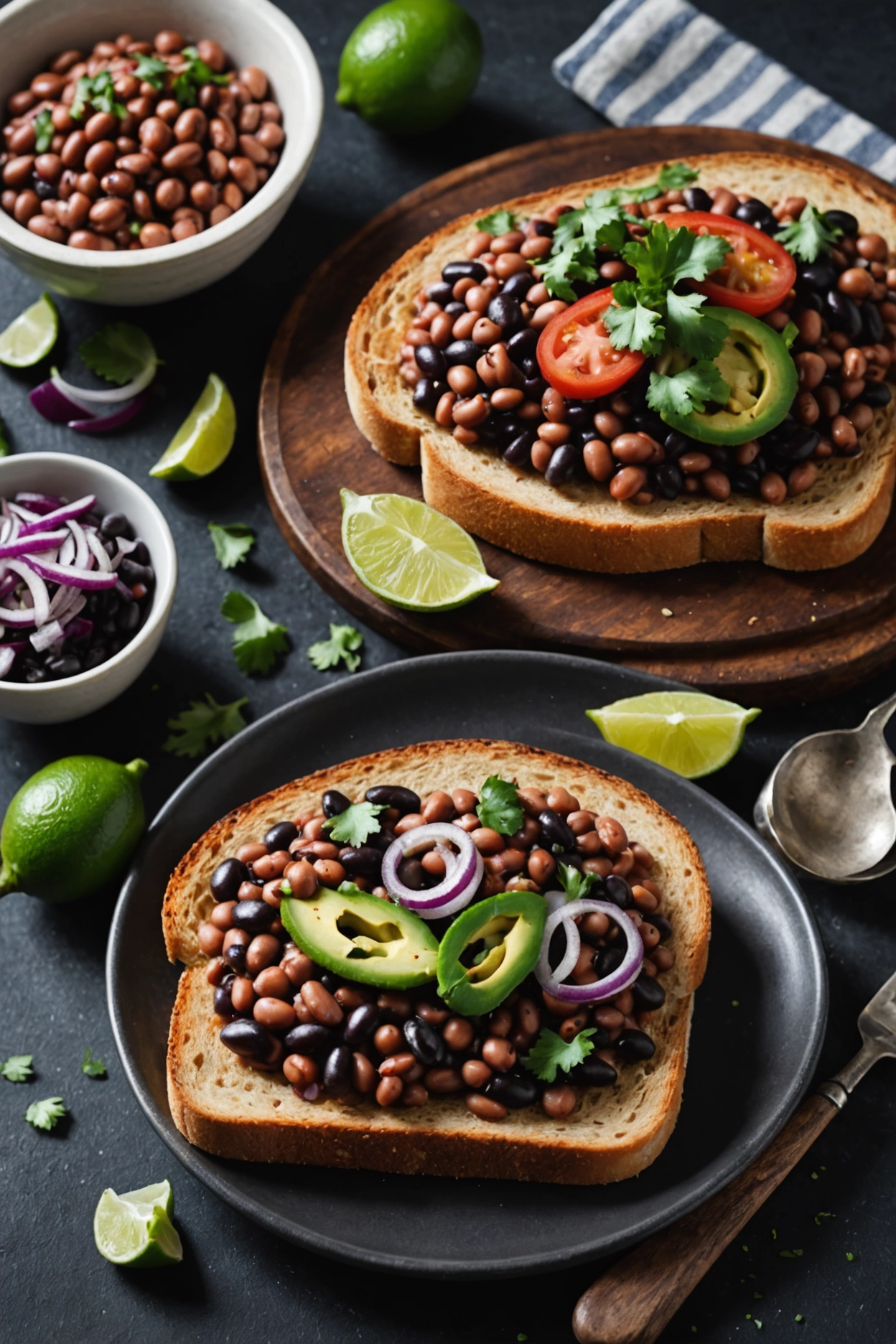 4. Mexican Beans on Toast