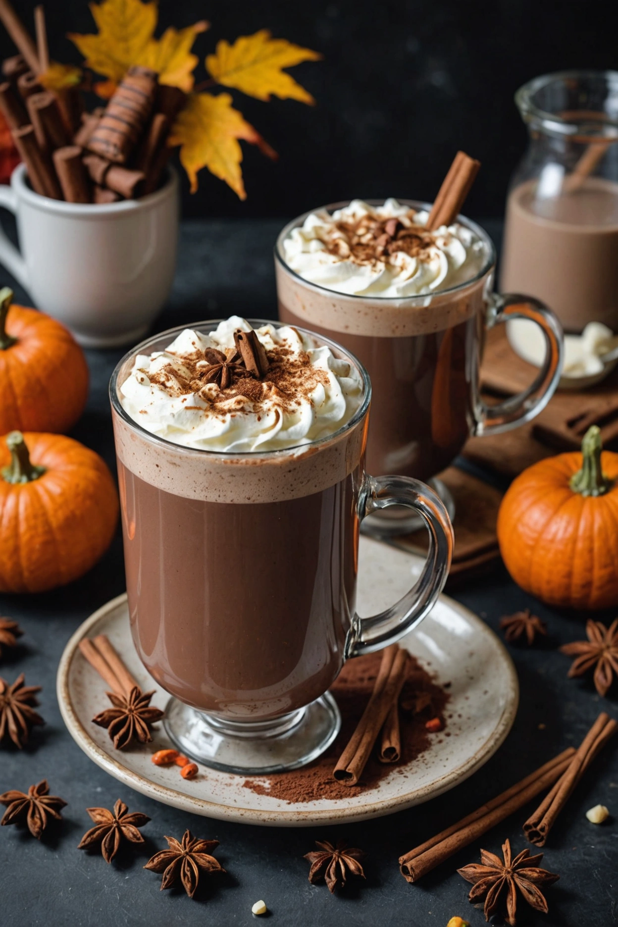 4. Spiced Chai Fall Hot Chocolate