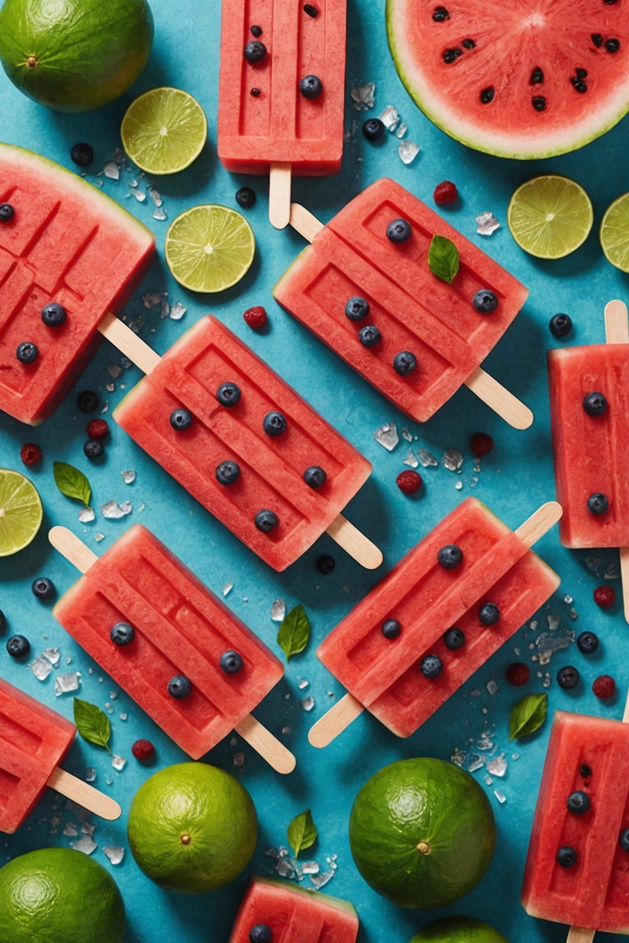 4. Watermelon Popsicles