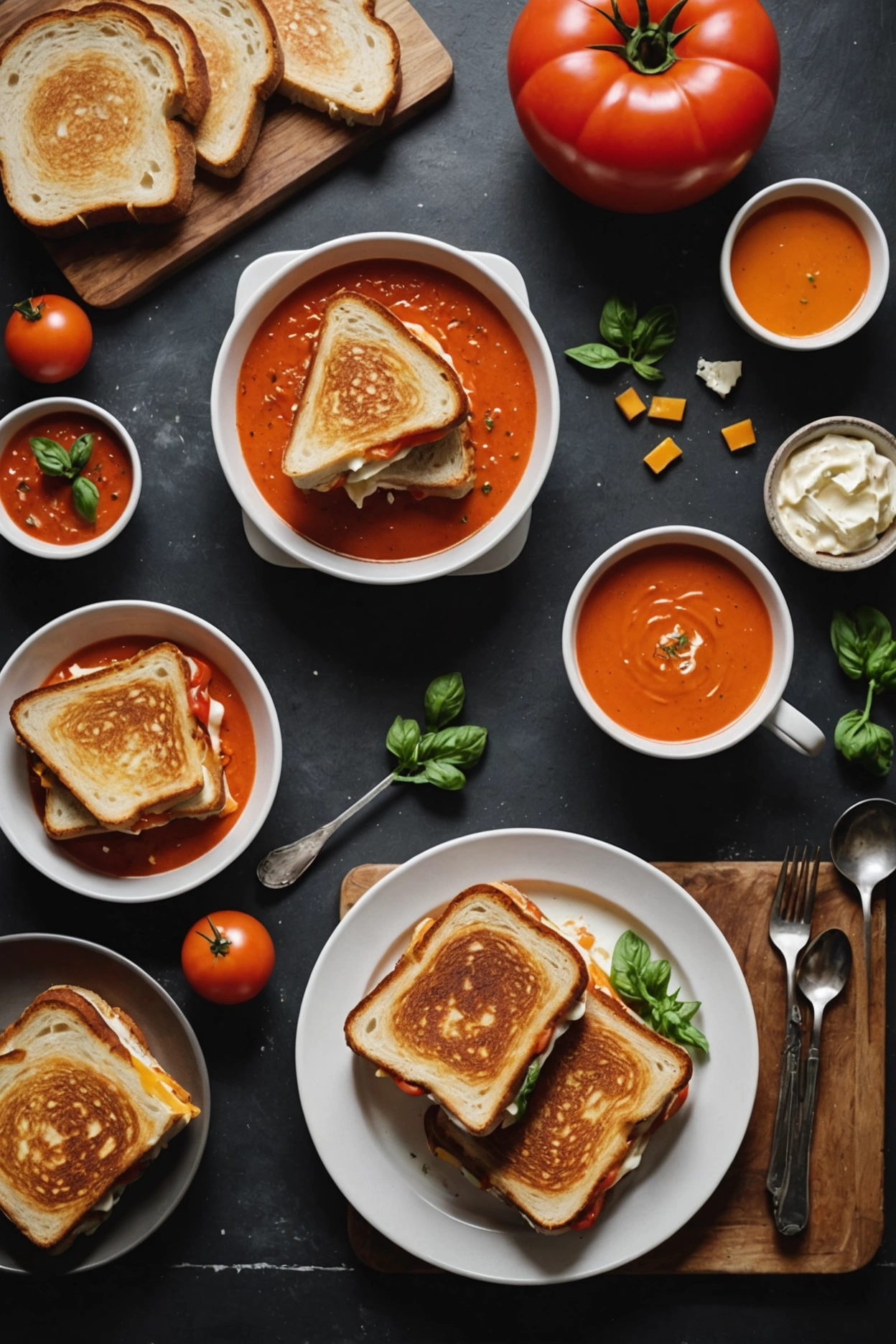 5. Grilled Cheese and Tomato Soup