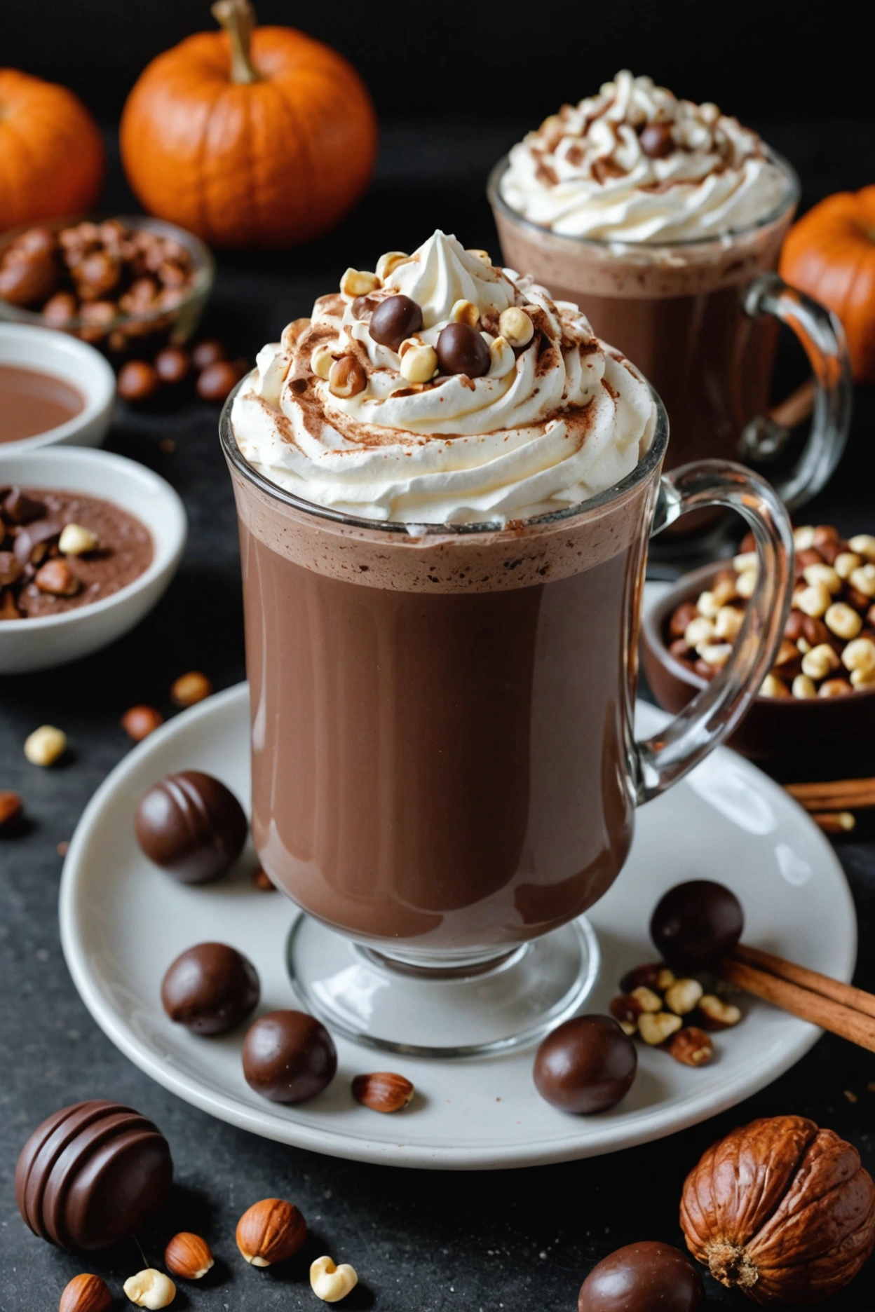 5. Hazelnut Fall Hot Chocolate