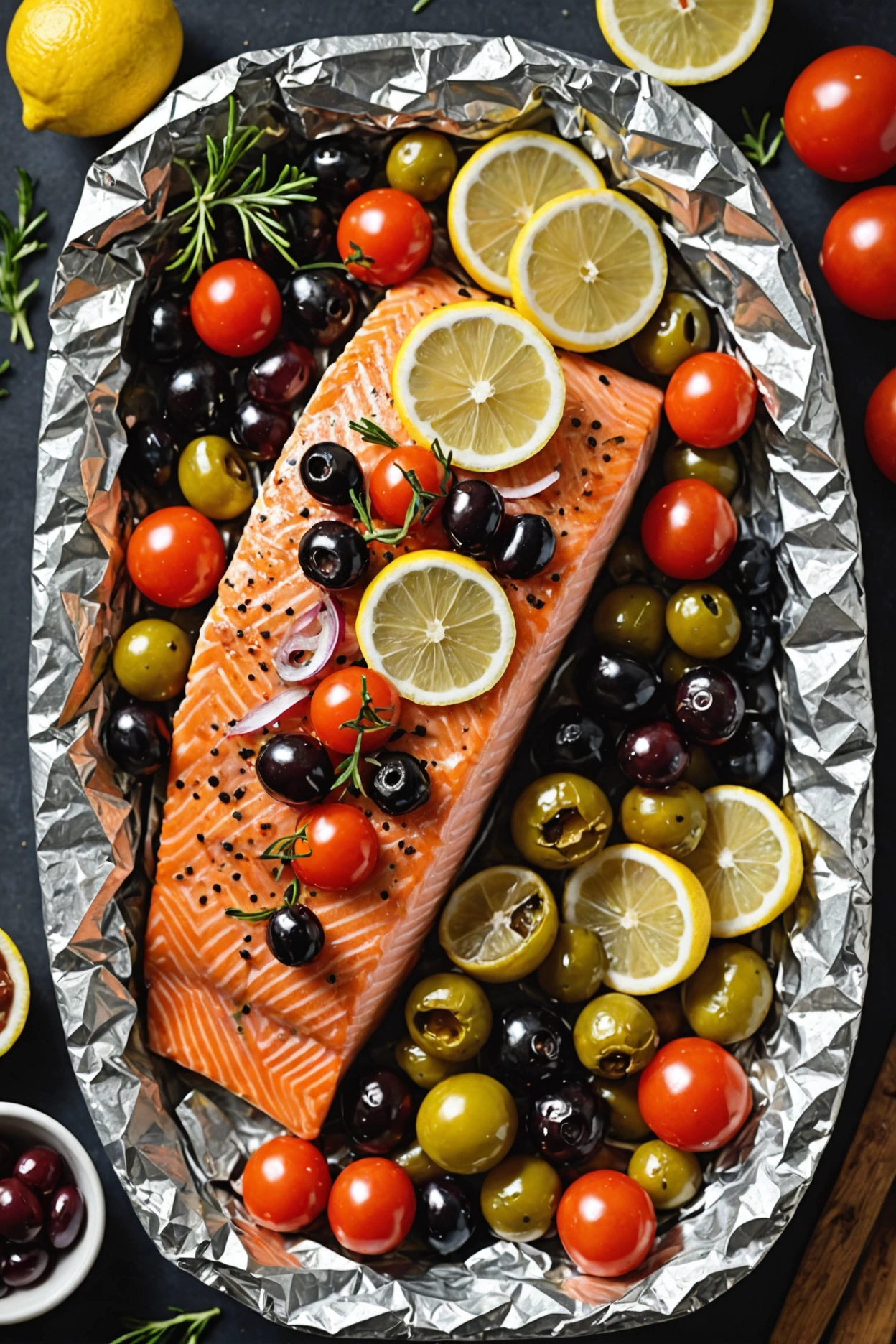 5. Mediterranean Baked Salmon