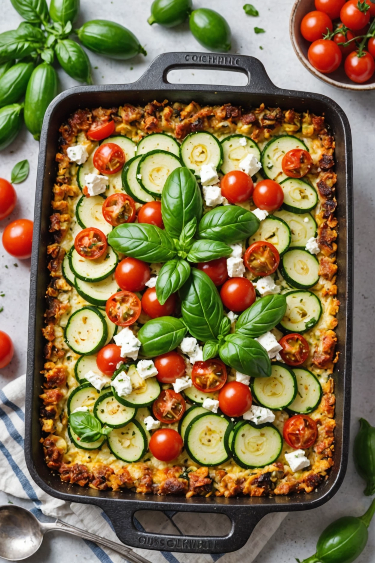 5. Mediterranean Zucchini Casserole