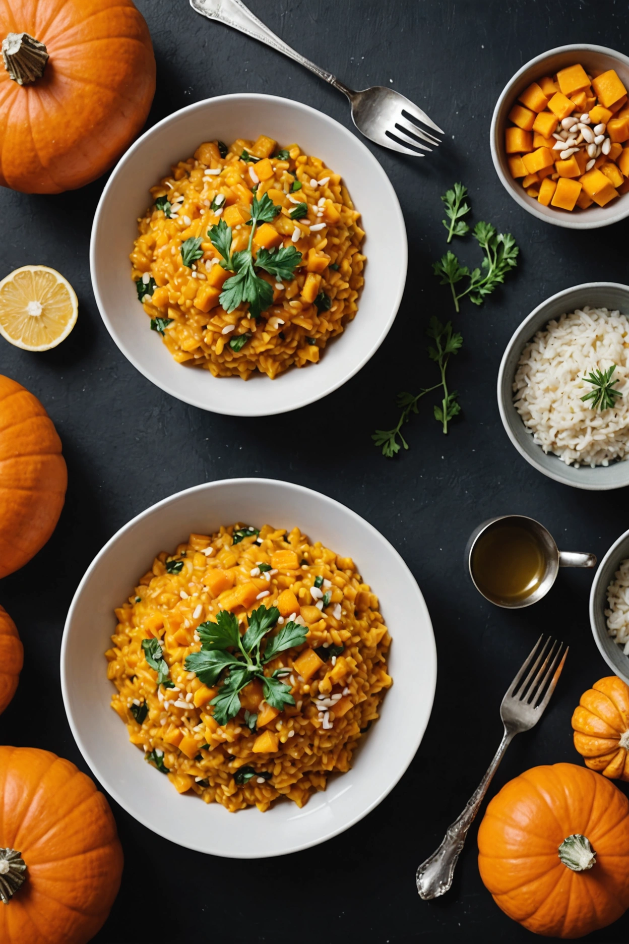 5. Pumpkin Risotto