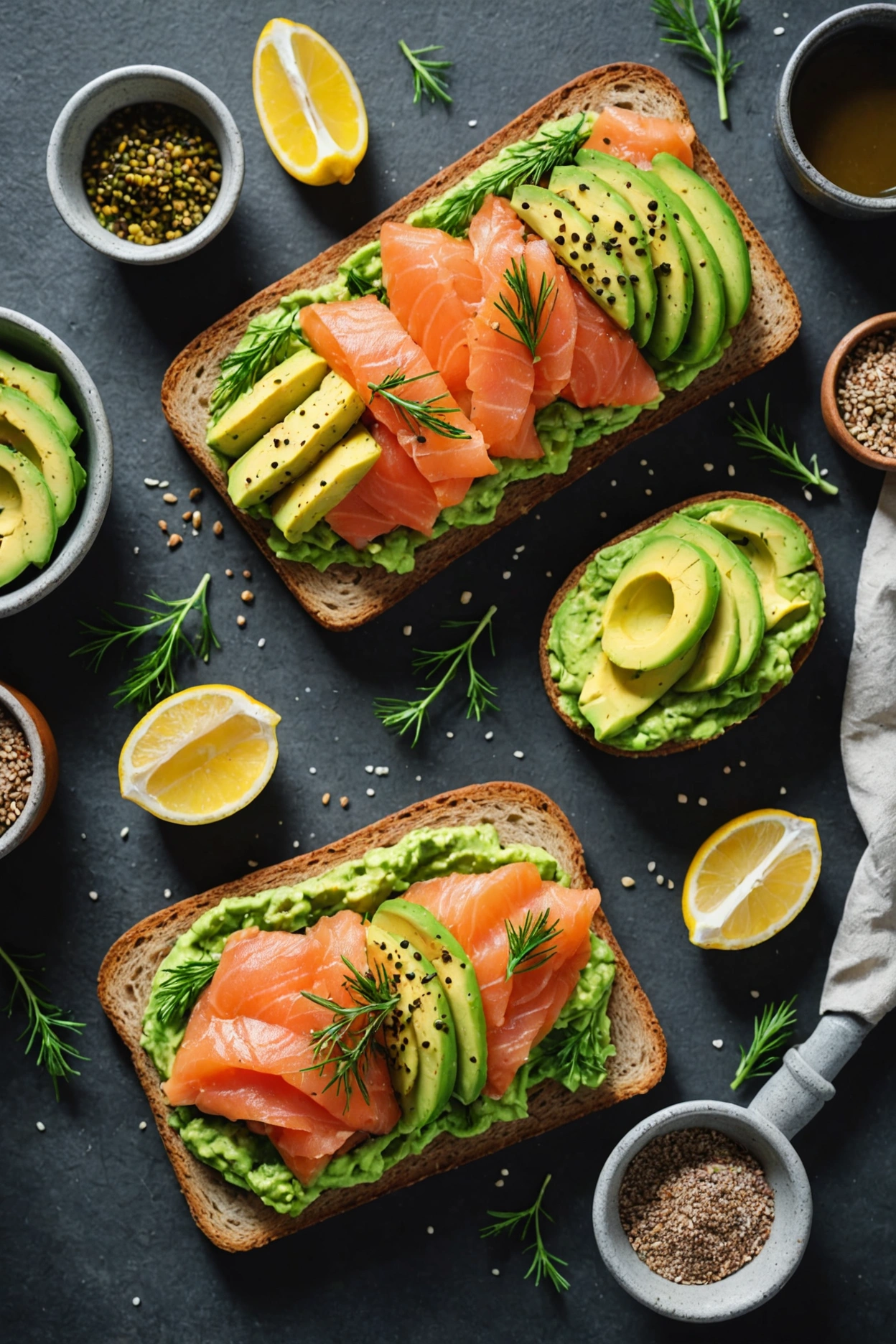 5. Smoked Salmon Avocado Toast