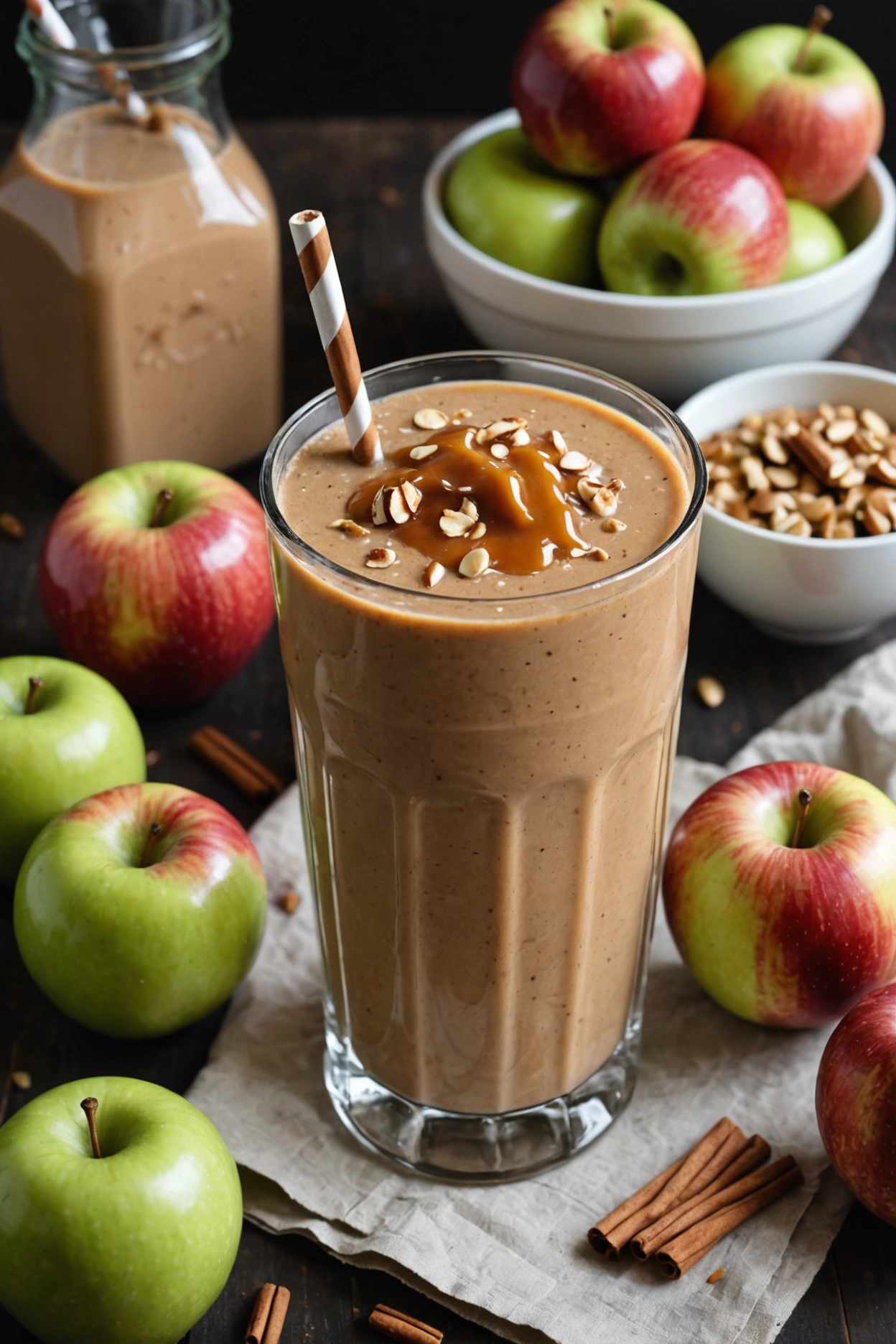 6. Caramel Apple Fall Smoothie