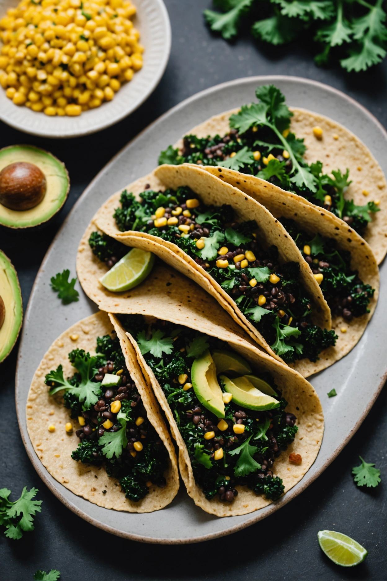 6. Quinoa and Kale Vegan Tacos